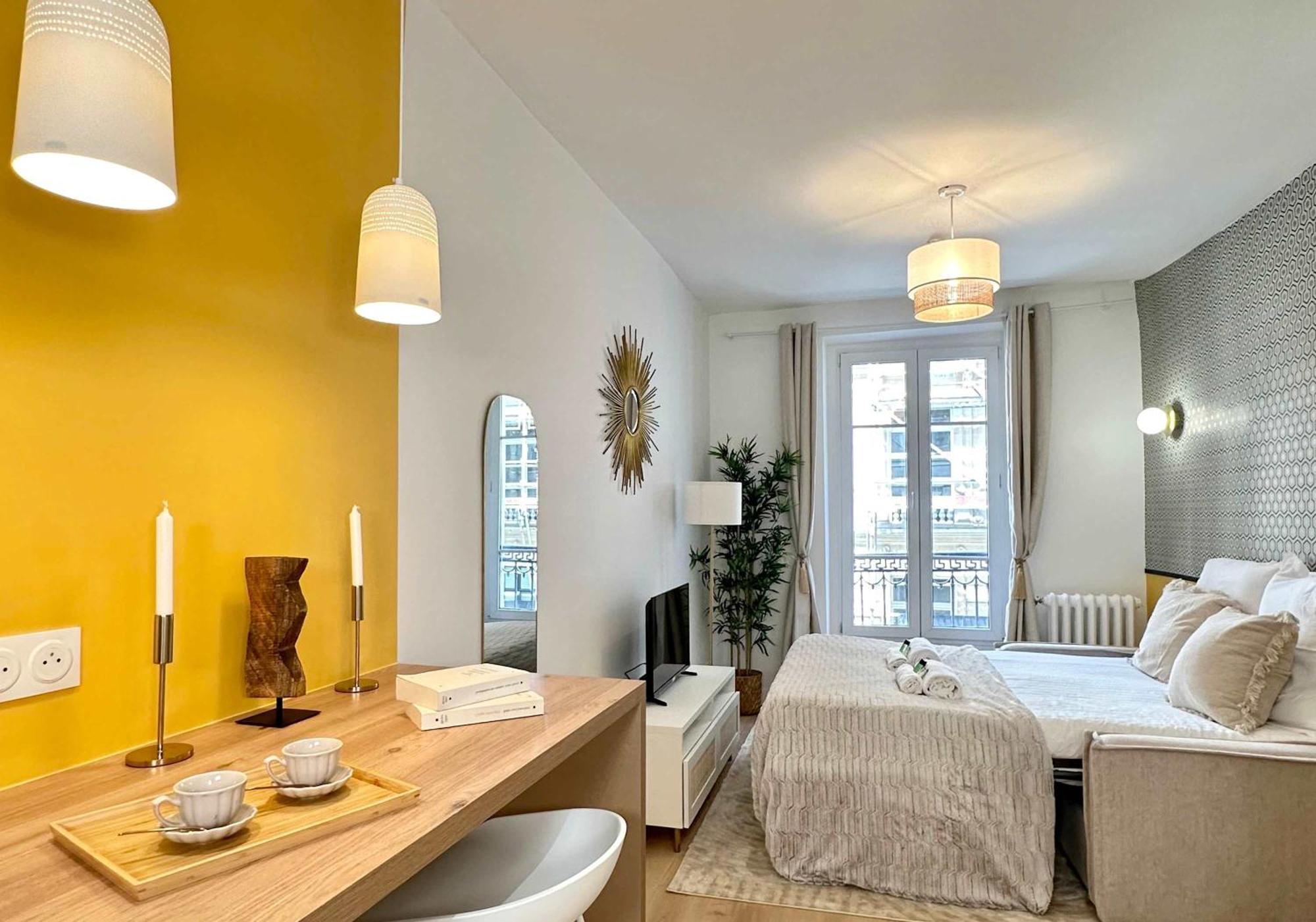 Welcoming Studio Near Opera Parigi Esterno foto
