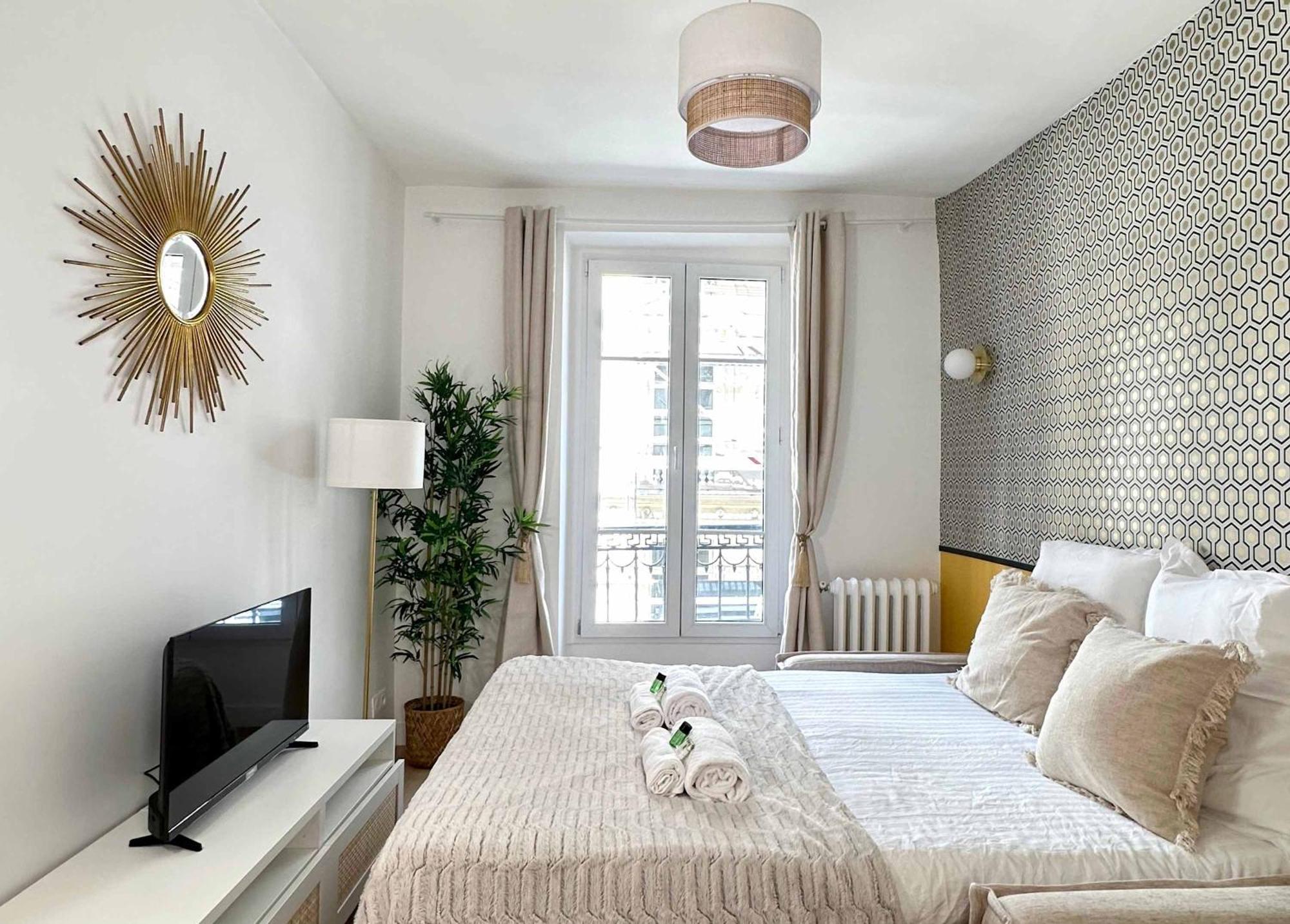 Welcoming Studio Near Opera Parigi Esterno foto